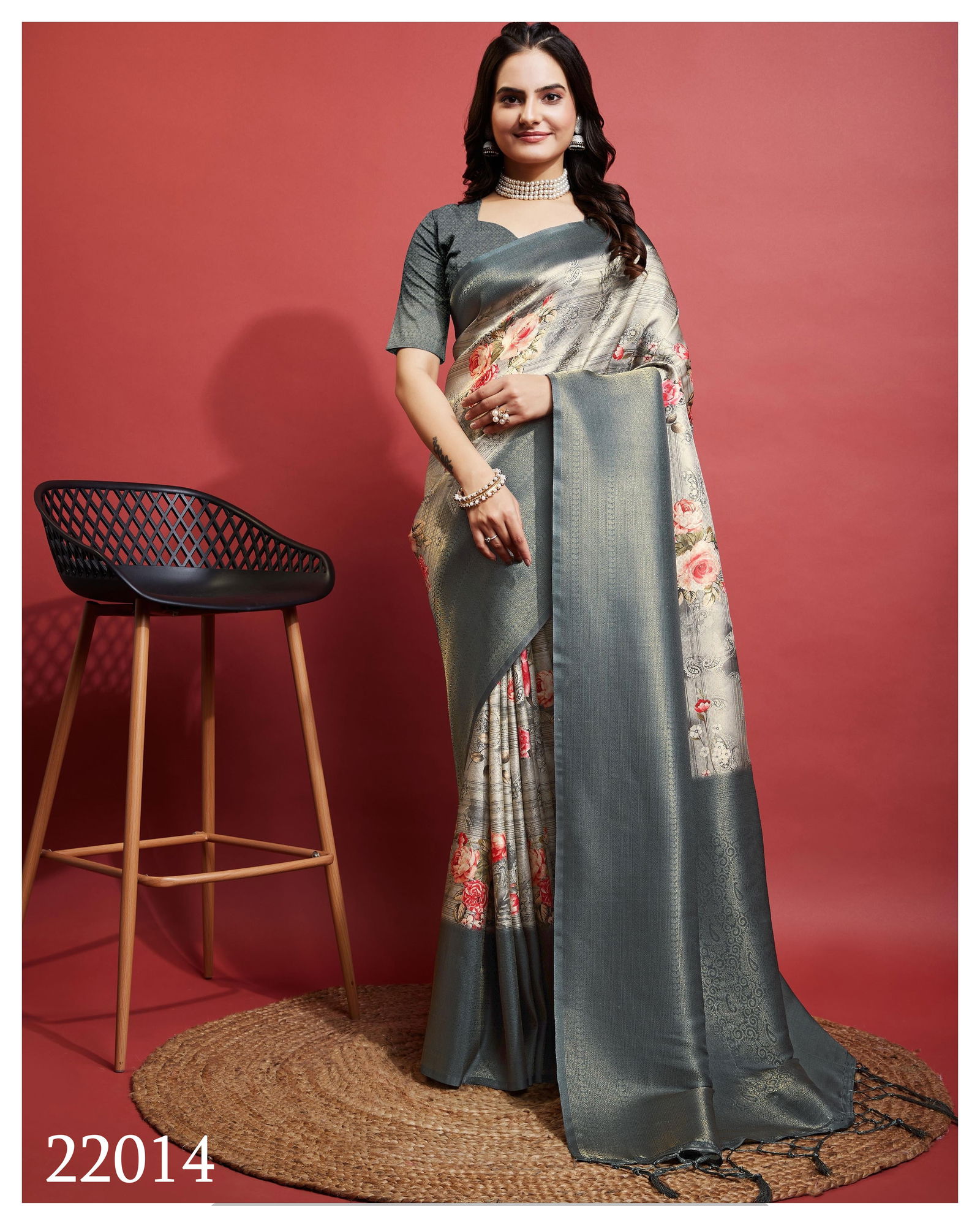 BK 8796 Dionne Vol 2 Pure Kuberapattu Digital Printed Sarees Wholesale Online